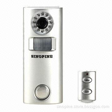 Wireless Solar Indoor GSM PIR Motion Detect SMS Warning Camera Alarm